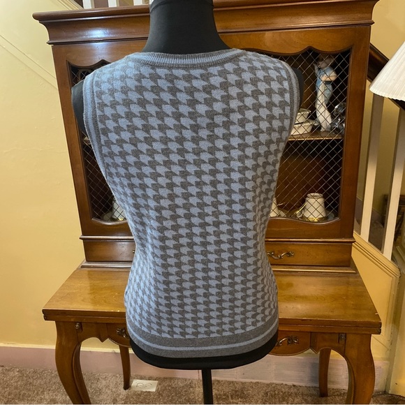 Etcetera NWT Houndstooth Sweater and Shell Set.  Size Medium. - Picture 13 of 16